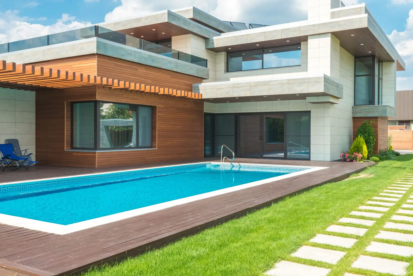 Swimming pool built in Brownsville, NSW